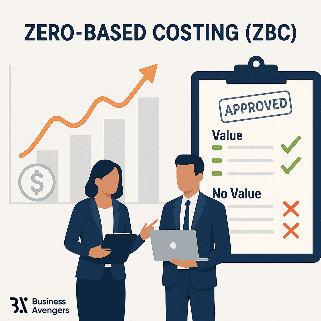 CFO financial strategy with zero-based budgeting and cost control