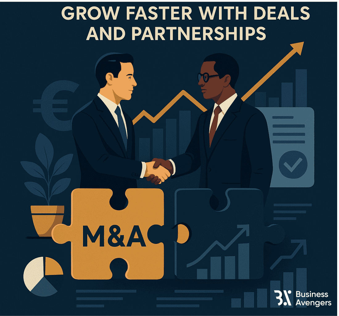 CFO business strategies for accelerating growth through partnerships and M&A
