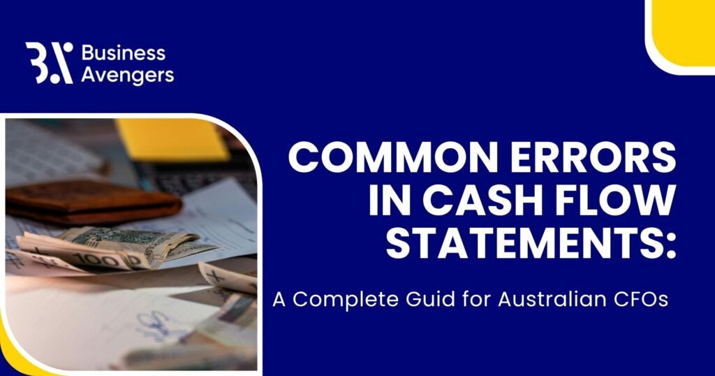 Cash Flow statement Business Avengers Australia